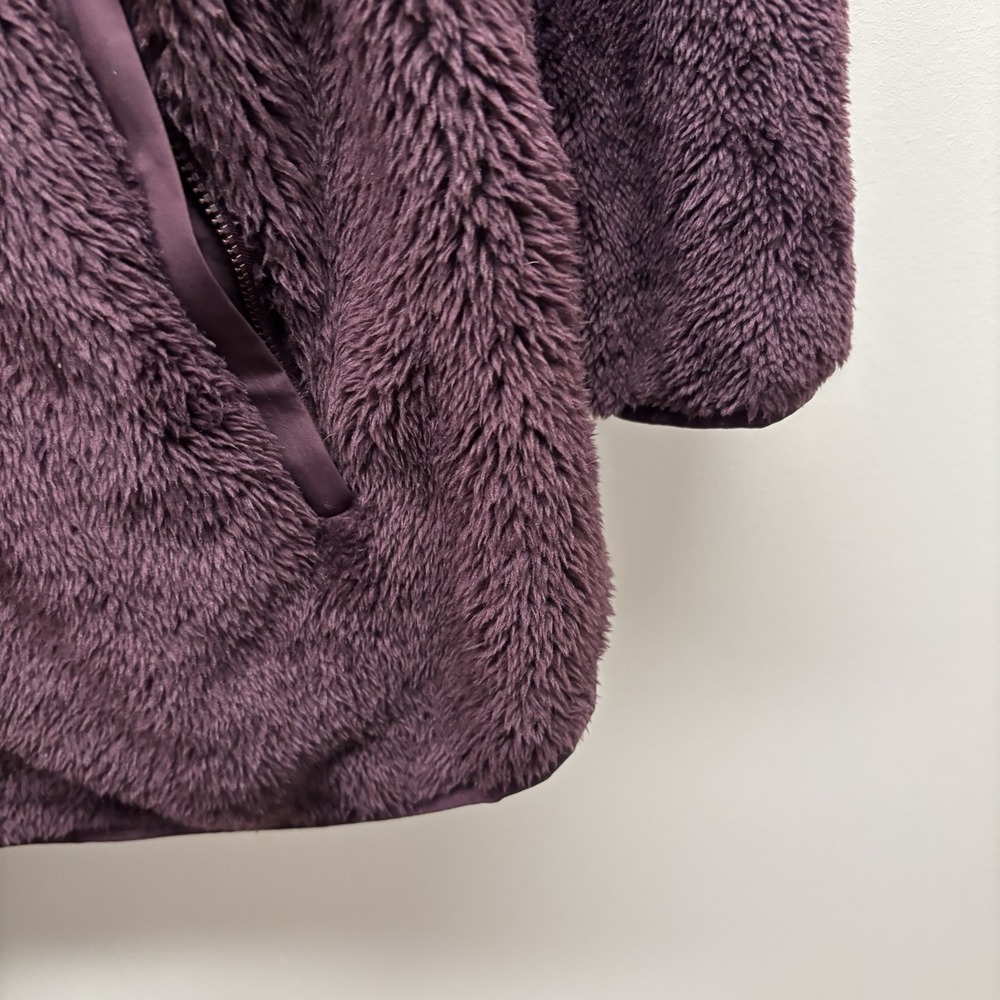 Lands' End Womens Sweatshirt Sz L Large Long Sleeve Jacket Fleece Excellent - Picture 2 of 7